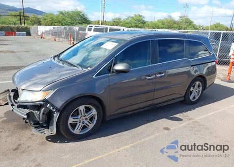 2015 Honda Odyssey Ex-L из США, поврежденный, VIN 5FNRL5H63FB118557